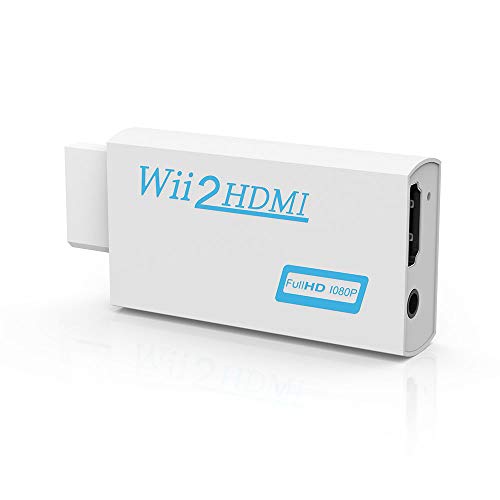 Konsolen Adapter,Wii to HDMI 720p/1080P HD Converter Adapter mit 3,5mm Audioausgang Wii zu HDMI Konverter für Wii Monitor Beamer Fernseher. Konsolen Adapter,Wii to HDMI 720p/1080P HD Converter Adapter mit 3,5mm Audioausgang Wii zu HDMI Konverter für Wii Monitor Beamer Fernseher. von Iraza