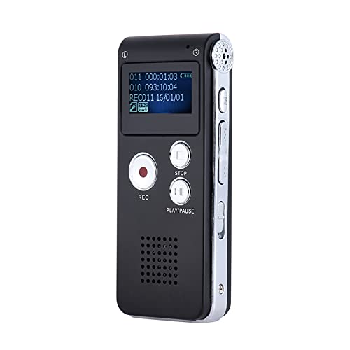 8GB Intelligent Digital o Voice Recorder Dictaphone Lettore MP3 Music Player Attiva VAR AB ripetendo von Irfora