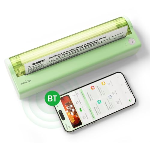 Irfora Stampante per Carta A4 Stampante Wireless a trasferimento termico Diretto Mini stampante fotografica Mobile da 210 mm Supporto connessione USB BT 2''/3''/4''/216 mm Larghezza Carta Stampa Irfora Stampante per Carta A4 Stampante Wireless a trasferimento termico Diretto Mini stampante fotografica Mobile da 210 mm Supporto connessione USB BT 2''/3''/4''/216 mm Larghezza Carta Stampa von Irfora