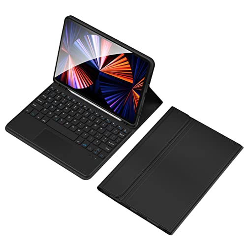 Irfora hülle,Kabellose BT-Tastatur, USB-Tastatur mit PU-Leder-Schutzhülle für Tablet, kompatibel mit iPad 10 10,9 Zoll (2022) von Irfora