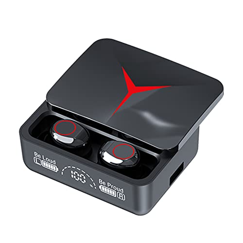 True-Wireless-Kopfhörer,M90 True Wireless Headphones BT 5.3 Sport Headset Touch Control Music Earphones In-Ear Mini Ears mit Mic Charging Case Battery Digital Display USB Output True-Wireless-Kopfhörer,M90 True Wireless Headphones BT 5.3 Sport Headset Touch Control Music Earphones In-Ear Mini Ears mit Mic Charging Case Battery Digital Display USB Output von Irfora