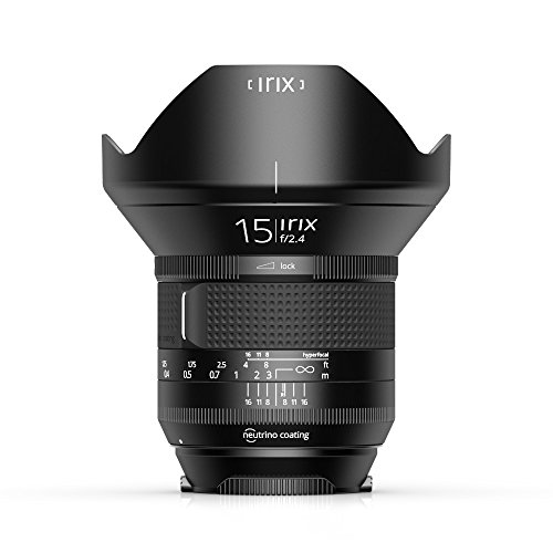 Irix ® Ultraweitwinkelobjektiv Firefly 15mm f2,4 für Nikon F (95mm Filtergewinde, für Vollformat, extrem leicht, optimierter Fokusring) von Irix