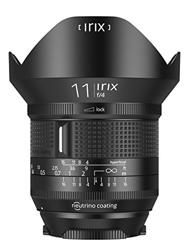 Irix IL-11FF-NF Ultraweitwinkelobjektiv Firefly 11mm f4 für Nikon F (Vollformat, extrem leicht, optimierter Fokusring) schwarz von Irix