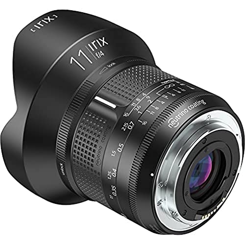 Irix IL-11FF-PK Ultraweitwinkelobjektiv Firefly 11mm f4für Pentax K (Vollformat, extrem leicht, optimierter Fokusring) schwarz von Irix