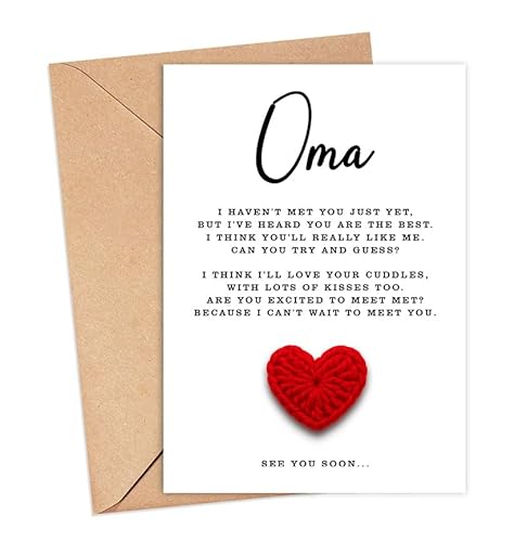IrmaShops Oma To Be Gedicht Schwangerschaft Ankündigungskarte – Schwangerschaft Enthüllung – Oma To Be – Ankündigungskarte Großeltern – Youre Going Grandparents – Omas From Bump – See You Soon IrmaShops Oma To Be Gedicht Schwangerschaft Ankündigungskarte – Schwangerschaft Enthüllung – Oma To Be – Ankündigungskarte Großeltern – Youre Going Grandparents – Omas From Bump – See You Soon von IrmaShops