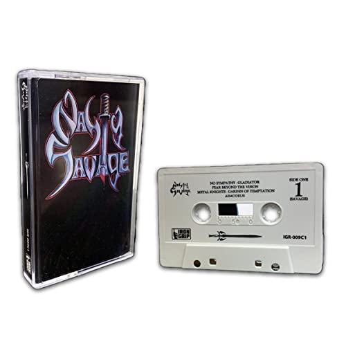 Nasty Savage S/T (light gray cassette) [Musikkassette] [Musikkassette] von Iron Grip (Membran)