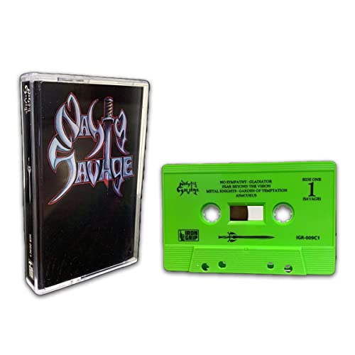Nasty Savage S/T (lime green cassette) [Musikkassette] [Musikkassette] von Iron Grip (Membran)