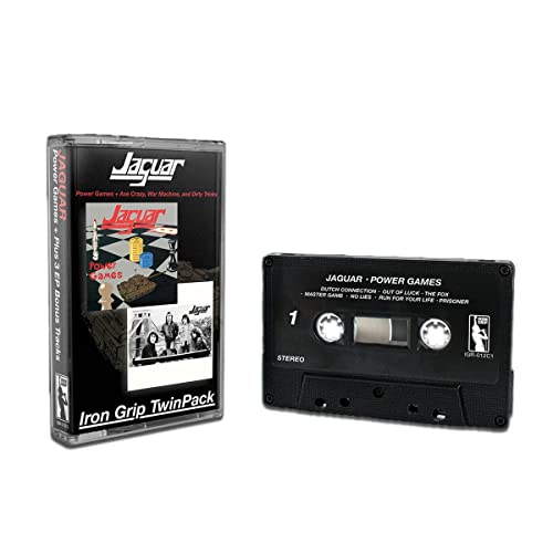Power Games + 3 Bonus Tracks (black cassette) [Musikkassette] [Musikkassette] von Iron Grip (Membran)