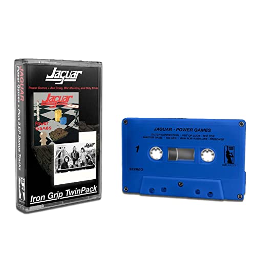 Power Games + 3 Bonus Tracks (blue cassette) [Musikkassette] [Musikkassette] von Iron Grip (Membran)