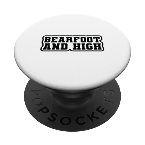 Bearfeet and High Adventure Lifestyle Nature Vibes Wild foot PopSockets Klebender PopGrip von Iron Kor