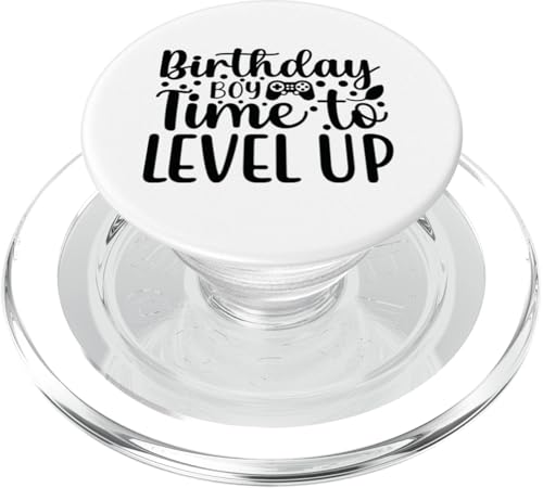 Birthday Boy Time To Level Up Epic Designs Every Gamer Love PopSockets PopGrip für MagSafe von Iron Kor