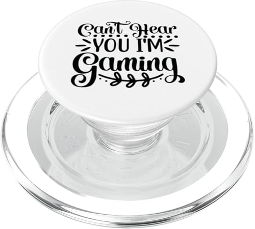 Can't Hear You I'm Gaming Level Up Style With Gamer Energy PopSockets PopGrip für MagSafe von Iron Kor