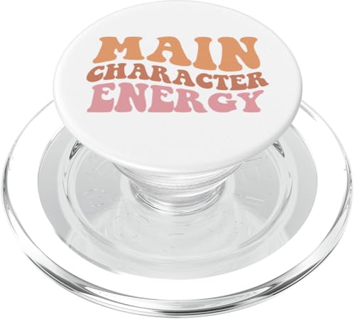 Main Character Energy Break Stigma Mental Health Awareness PopSockets PopGrip für MagSafe von Iron Kor