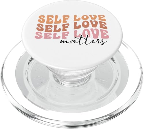 Self Love Matters Positive Mindset Motivational Quote PopSockets PopGrip für MagSafe von Iron Kor