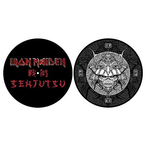 Iron Maiden - Fußmatten für Senjutsu Plattenspieler (Einheitsgröße) (schwarz) von Iron Maiden