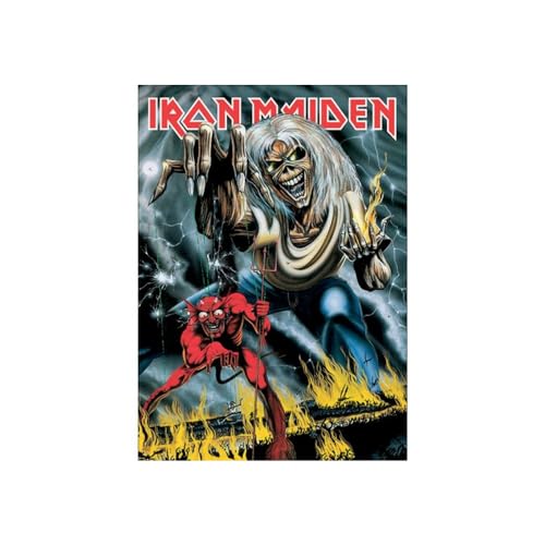 Iron Maiden Postkarte NUMBER OF THE BEAST 10,5 x 15 cm von Iron Maiden