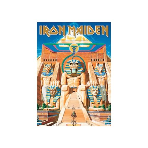 Iron Maiden Postkarte POWERSLAVE 10,5 x 15 cm - Greeting Card - Glückwunsch - Fans of Iron Maiden von Iron Maiden