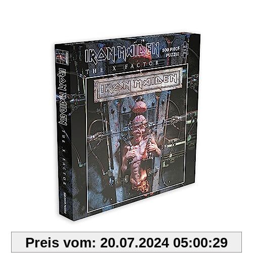 ZEE COMPANY Iron Maiden Jigsaw Puzzle The X Factor Album Cover Nue offiziell Schwarz 500 von Iron Maiden