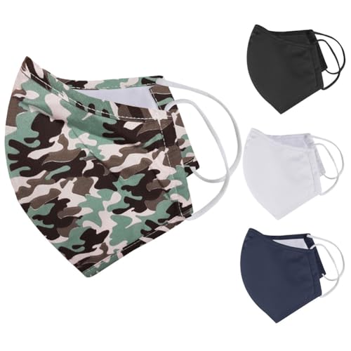 Iron Mountain 5 Satz 3 Schicht-Polyester-Baumwolle Nano Mesh-30 x Waschbar 3 Monate tragen Anti Penetration Water Repellent Gesichtsmaske, Camo, einheitsgröße, IMMSK100_CAMO_FREE SZ Iron Mountain 5 Satz 3 Schicht-Polyester-Baumwolle Nano Mesh-30 x Waschbar 3 Monate tragen Anti Penetration Water Repellent Gesichtsmaske, Camo, einheitsgröße, IMMSK100_CAMO_FREE SZ von Iron Mountain