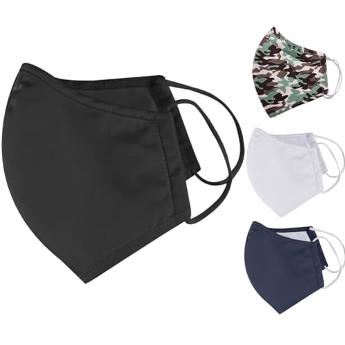 Iron Mountain 5 Satz 3 Schicht-Polyester-Baumwolle Nano Mesh-30 x Waschbar 3 Monate tragen Anti Penetration Water Repellent Gesichtsmaske, Schwarz Iron Mountain 5 Satz 3 Schicht-Polyester-Baumwolle Nano Mesh-30 x Waschbar 3 Monate tragen Anti Penetration Water Repellent Gesichtsmaske, Schwarz von Iron Mountain