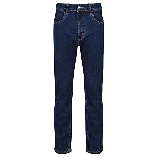 Iron Mountain Herren-Stretchjeans, Arbeitsbekleidung, Demin, lange Beinlänge, 76,2 cm Taille, Größe 44, IMPNT233_DENC_30, Long 30W, Denim von Iron Mountain
