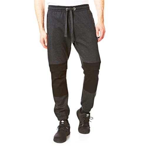 Iron Mountain IMPNT223 Herren Arbeitskleidung Jogginghose Knieschoner Tasche Fleece Jogginghose Arbeit Jogginghose mit Manschetten, Charcoal Marl,XXL Iron Mountain IMPNT223 Herren Arbeitskleidung Jogginghose Knieschoner Tasche Fleece Jogginghose Arbeit Jogginghose mit Manschetten, Charcoal Marl,XXL von Iron Mountain