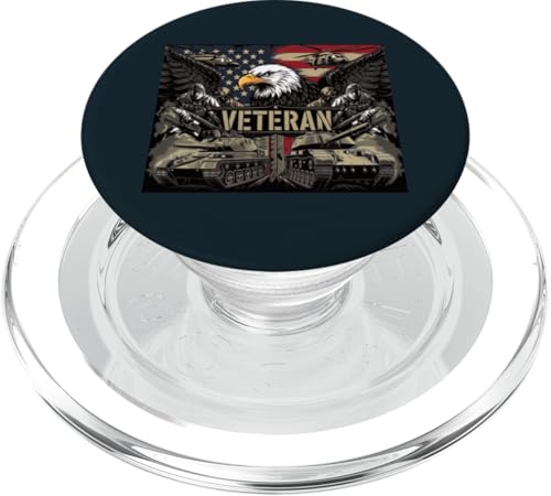 Amerikanische Flagge Adler Veteran | US Army Military Veterans Day PopSockets PopGrip für MagSafe Amerikanische Flagge Adler Veteran | US Army Military Veterans Day PopSockets PopGrip für MagSafe von Iron Oath Apparel.USA