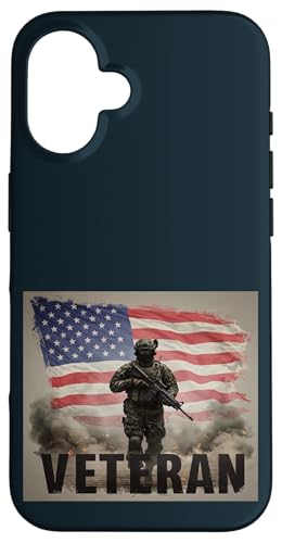 Amerikanische Flagge Veterans Day | Heldenhafter Militär-Gedenktag Hülle für iPhone 16 Amerikanische Flagge Veterans Day | Heldenhafter Militär-Gedenktag Hülle für iPhone 16 von Iron Oath Apparel.USA