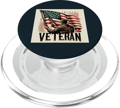 Amerikanische Flagge Veterans Day | Heldenhafter Militär-Gedenktag PopSockets PopGrip für MagSafe Amerikanische Flagge Veterans Day | Heldenhafter Militär-Gedenktag PopSockets PopGrip für MagSafe von Iron Oath Apparel.USA