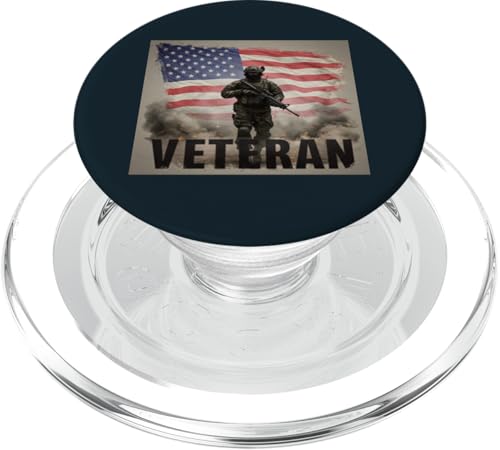 Amerikanische Flagge Veterans Day | Heldenhafter Militär-Gedenktag PopSockets PopGrip für MagSafe Amerikanische Flagge Veterans Day | Heldenhafter Militär-Gedenktag PopSockets PopGrip für MagSafe von Iron Oath Apparel.USA