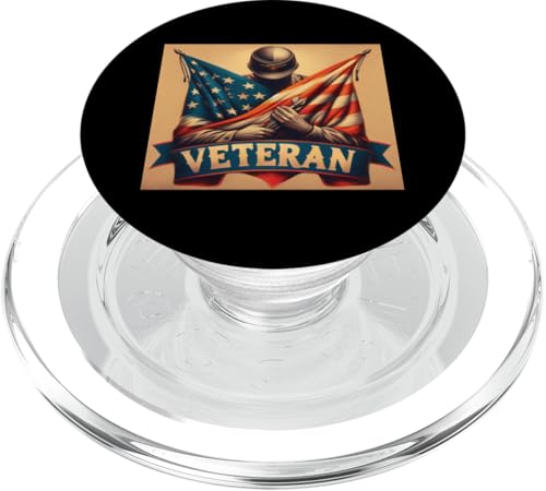 Amerikanische Flagge Veterans Day | Heldenhafter Militär-Gedenktag PopSockets PopGrip für MagSafe Amerikanische Flagge Veterans Day | Heldenhafter Militär-Gedenktag PopSockets PopGrip für MagSafe von Iron Oath Apparel.USA