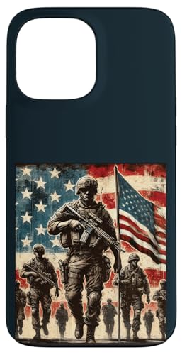Brave Patriotic Military Soldat Marching Hero Memorial Day Hülle für iPhone 13 Pro Max Brave Patriotic Military Soldat Marching Hero Memorial Day Hülle für iPhone 13 Pro Max von Iron Oath Apparel.USA