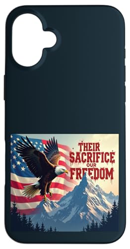 Ihr Opfer, unsere Freiheit, ehren den Brave Memorial Day Hülle für iPhone 16 Plus Ihr Opfer, unsere Freiheit, ehren den Brave Memorial Day Hülle für iPhone 16 Plus von Iron Oath Apparel.USA