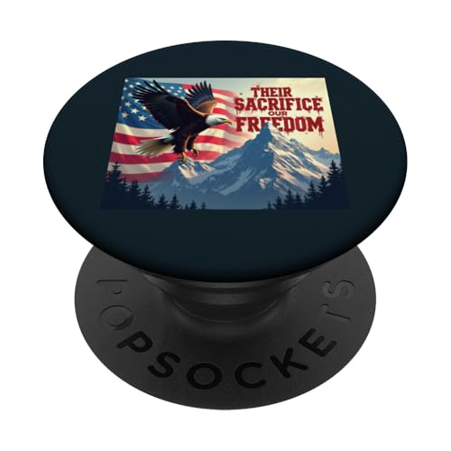 Ihr Opfer, unsere Freiheit, ehren den Brave Memorial Day PopSockets Klebender PopGrip Ihr Opfer, unsere Freiheit, ehren den Brave Memorial Day PopSockets Klebender PopGrip von Iron Oath Apparel.USA