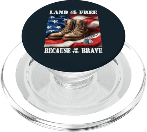 Ihr Opfer, unsere Freiheit, ehren den Brave Memorial Day PopSockets PopGrip für MagSafe von Iron Oath Apparel.USA