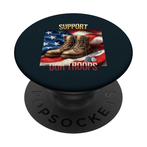 Ihr Opfer, unsere Freiheit, ehren den Tag der mutigen Veteranen PopSockets Klebender PopGrip Ihr Opfer, unsere Freiheit, ehren den Tag der mutigen Veteranen PopSockets Klebender PopGrip von Iron Oath Apparel.USA