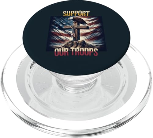 Ihr Opfer, unsere Freiheit, ehren den Tag der mutigen Veteranen PopSockets PopGrip für MagSafe Ihr Opfer, unsere Freiheit, ehren den Tag der mutigen Veteranen PopSockets PopGrip für MagSafe von Iron Oath Apparel.USA