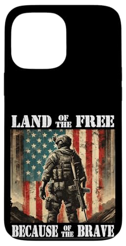 Land der Freien wegen des Braven Militär-Gedenktages Hülle für iPhone 13 Pro Max Land der Freien wegen des Braven Militär-Gedenktages Hülle für iPhone 13 Pro Max von Iron Oath Apparel.USA
