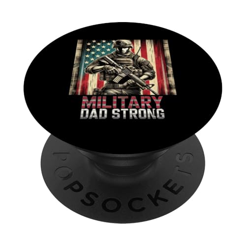 Militärischer Vater: Starke Ehrung: Der mutige Gedenktag, Pater Papa PopSockets Klebender PopGrip Militärischer Vater: Starke Ehrung: Der mutige Gedenktag, Pater Papa PopSockets Klebender PopGrip von Iron Oath Apparel.USA