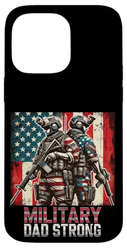 Military Dad Strong | Patriotische Streitkräfte Veteran Vater Hülle für iPhone 14 Pro Max Military Dad Strong | Patriotische Streitkräfte Veteran Vater Hülle für iPhone 14 Pro Max von Iron Oath Apparel.USA