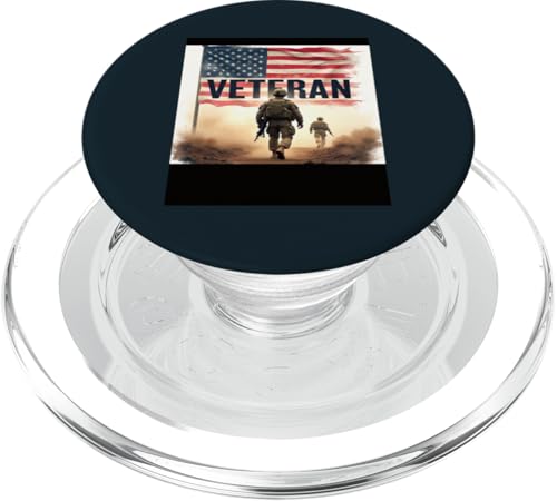 Patriotische amerikanische Flagge USA Soldat Militär Stolz Veteran PopSockets PopGrip für MagSafe Patriotische amerikanische Flagge USA Soldat Militär Stolz Veteran PopSockets PopGrip für MagSafe von Iron Oath Apparel.USA