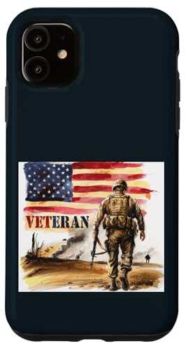 Patriotische amerikanische USA Soldaten Military Pride Memorial Day Hülle für iPhone 11 Patriotische amerikanische USA Soldaten Military Pride Memorial Day Hülle für iPhone 11 von Iron Oath Apparel.USA