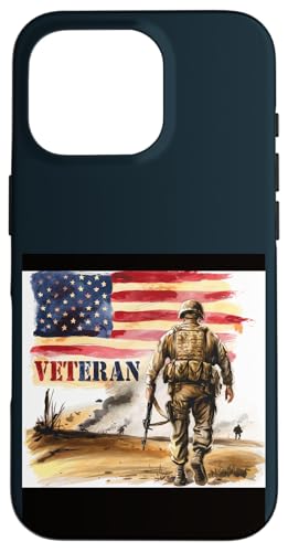 Patriotische amerikanische USA Soldaten Military Pride Memorial Day Hülle für iPhone 16 Pro Patriotische amerikanische USA Soldaten Military Pride Memorial Day Hülle für iPhone 16 Pro von Iron Oath Apparel.USA