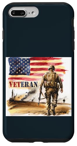 Patriotische amerikanische USA Soldaten Military Pride Memorial Day Hülle für iPhone 7 Plus/8 Plus Patriotische amerikanische USA Soldaten Military Pride Memorial Day Hülle für iPhone 7 Plus/8 Plus von Iron Oath Apparel.USA