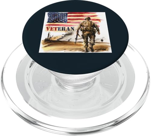 Patriotische amerikanische USA Soldaten Military Pride Memorial Day PopSockets PopGrip für MagSafe Patriotische amerikanische USA Soldaten Military Pride Memorial Day PopSockets PopGrip für MagSafe von Iron Oath Apparel.USA