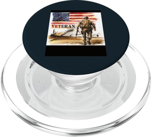 Patriotische amerikanische USA Soldaten Military Pride Memorial Day PopSockets PopGrip für MagSafe Patriotische amerikanische USA Soldaten Military Pride Memorial Day PopSockets PopGrip für MagSafe von Iron Oath Apparel.USA