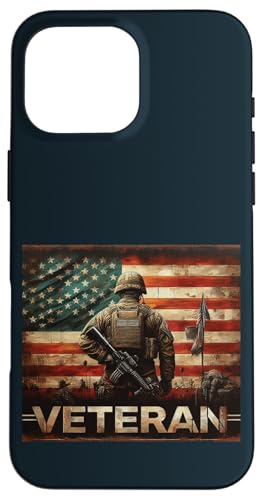 Patriotischer Soldat, amerikanische Flagge, US-Armee, Militär, Veteranentag Hülle für iPhone 16 Pro Max Patriotischer Soldat, amerikanische Flagge, US-Armee, Militär, Veteranentag Hülle für iPhone 16 Pro Max von Iron Oath Apparel.USA