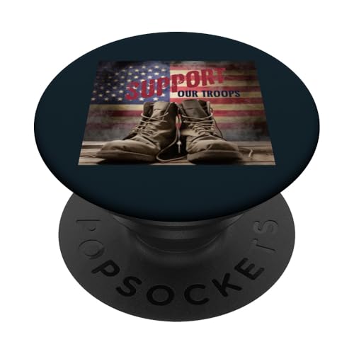 Patriotischer stolzer Veteran | Kampfstiefel Memorial Veterans Day PopSockets Klebender PopGrip Patriotischer stolzer Veteran | Kampfstiefel Memorial Veterans Day PopSockets Klebender PopGrip von Iron Oath Apparel.USA