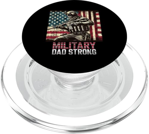 Stolzer Militärvater taktischer Soldat ehrt mutige Väter PopSockets PopGrip für MagSafe Stolzer Militärvater taktischer Soldat ehrt mutige Väter PopSockets PopGrip für MagSafe von Iron Oath Apparel.USA
