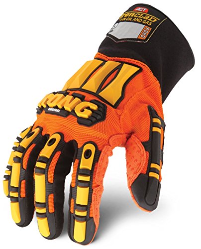 Ironclad Herren Work SDX2 04 L Kong Original Handschuhe, Größe L, Orange, Größe L, 1 Stück von Ironclad